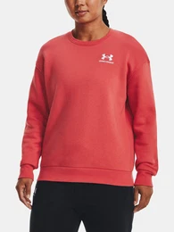 Mikina Essential Fleece Crew-RED - Dmsk