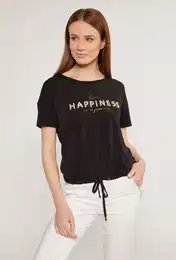 Woman's T-Shirts T-Shirt With Decoration