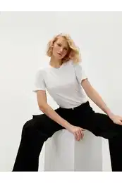 Basic Modal T-Shirt Short Sleeve
