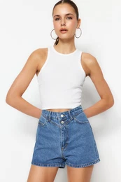Blue Denim Shorts & Bermuda