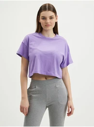 Purple crop top T-shirt Alena - Women