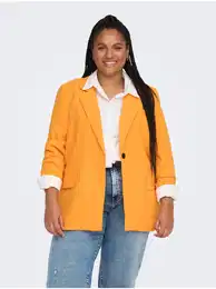 Orange ladies jacket CARMAKOMA Gry - Ladies