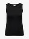 Black women's basic tank top ONLY CARMAKOMA Kenya