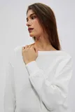 Bílý Elegantní Svetr Pro Partnery image