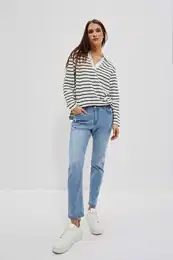 ENSKE KAVBOJKE L-JE-4003 MODRA