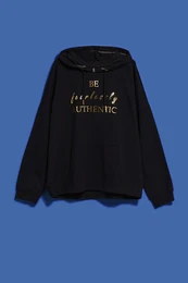 Marisse Women's Sweatshirt L-Bl-4008 Black