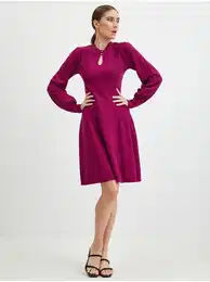 enska obleka Dark Pink