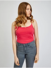 Set of two women's tank tops in dark pink - Womens
