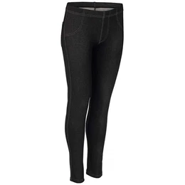 TREGGINGS JEANS-LOOK - Women's tregs - black