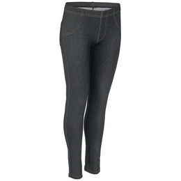 TREGGINGS JEANS-LOOK - Women's tregs - dark gray