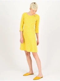 Yellow Women Patterned Dress - Women