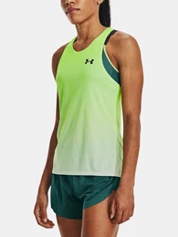 Tank Top UA Rush Cicada Singlet-GRN - Women