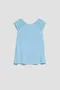 Modra Osnovno Bluze za dame image