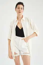 Regular Fit Half Sleeves Beach Wear