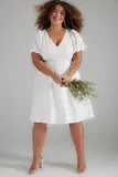Krem Obleka matičnega urada za dame image