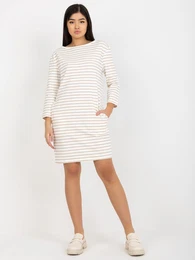 Dress-LO-SK-LK-259.23X-ecru