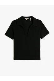 Polo Neck T-Shirt Short Sleeve