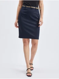 Dark blue ladies pencil skirt - Ladies
