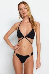rni trikotnik dodatek Bikini Top