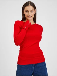 Red Ladies Light Sweater - Women