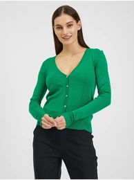Green Ladies Cardigan - Women