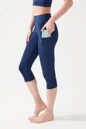 enska mornarica Modra visok pas Kontura dvojni ep Capri Capri pajkice Capri Capri