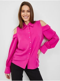 Pink Women's Blouse - Ladies
