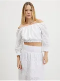 Bela Guess Čipkasti topi za dame image