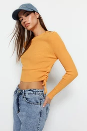 oranno stransko vrtenje podroben pulover za pletenine