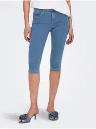 Modr ttvrten skinny fit dny Rain - Dmsk