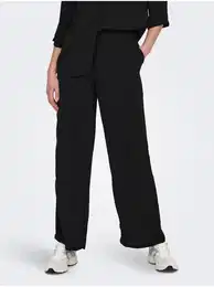 Black women's trousers Divya - Women's