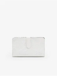 White Ladies Floral Wallet Alpha Pia Medium - Women