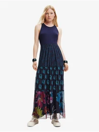 Dark blue women's maxi dress Dudas - Women's