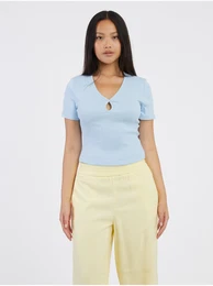 Blue Womens Basic T-Shirt Maya - Women