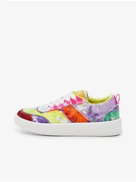 White women's patterned sneakers Fancy Tie Dye - Women's