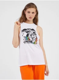 White Women's Tank Top Joleen - Women