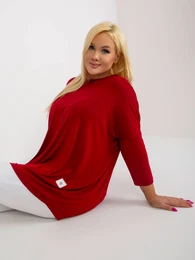 Vnov zkladn halenka plus velikosti s 3/4 rukvy