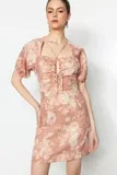 Short sleeves Bluza Obleke Viskoza za dame image