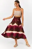 Roza Hippie Midi krila za dame image
