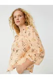 Off-Shoulder Šifonka bluza za dame image