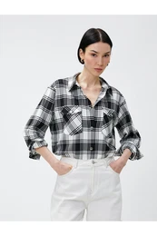 Lumberjack Shirt with Pockets and Snaps