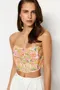 Cvetličen Bustier top za dame image