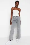 Šedé pyžamové džíny culottes image