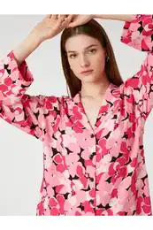 Floral Shirt Relax Fit Long Sleeve