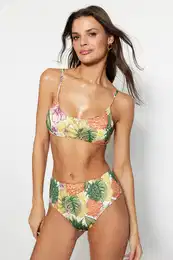 Bikini spodnji del Patterned
