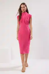 enska obleka High Collar