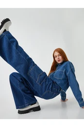 kavbojke - oranna - ravna