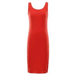 Women's dress BREWA fiery red