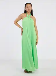 Light green women's maxi-dresses Rikka - Women