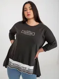 Širok kroj Dolga Bluza za dame image